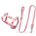 Plaid Pet Traction Harness Set